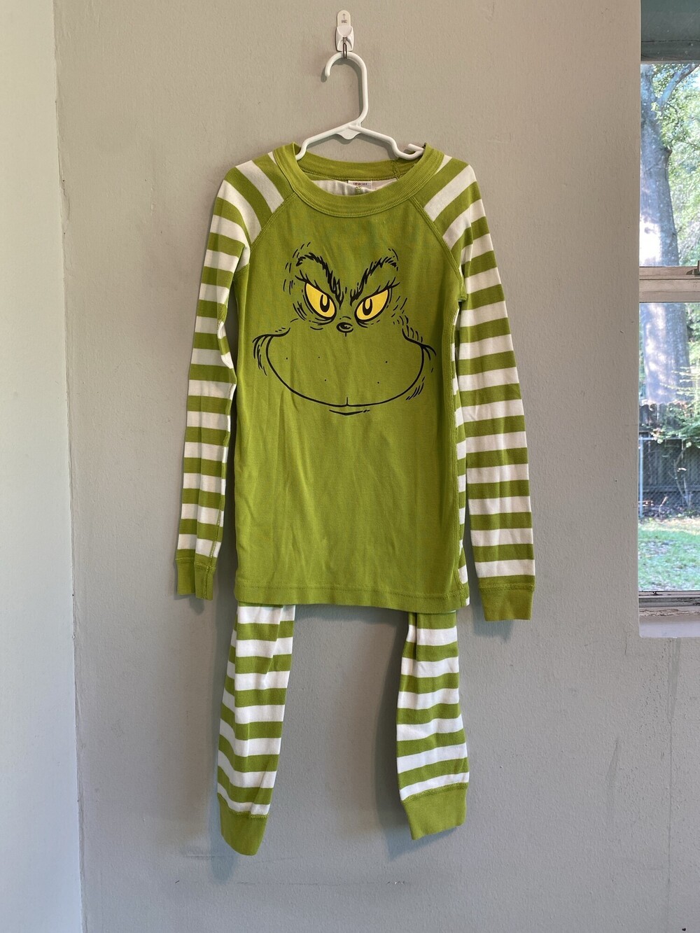 Hanna Andersson The Grinch Organic Cotton Pajama Set Size 8